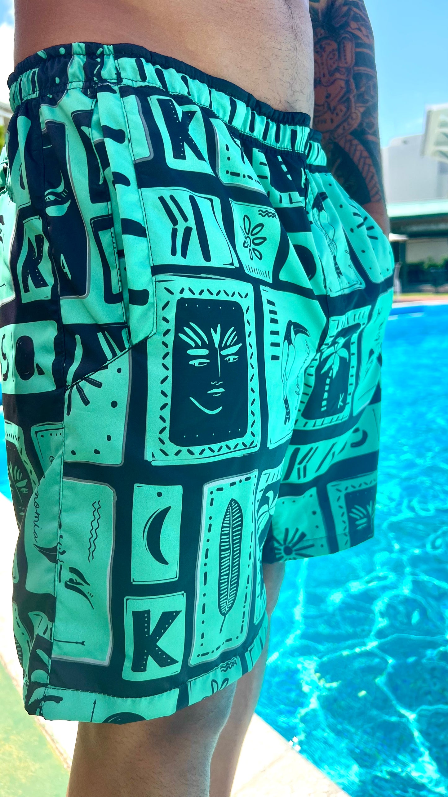 Boardshort Pronoia Green