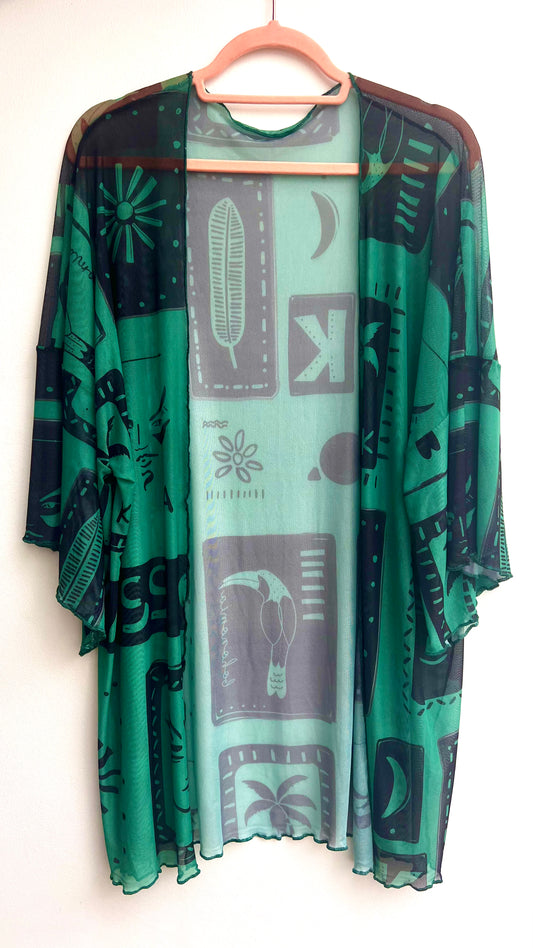 Kimono pronoia green